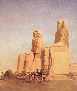 Jean Leon Gerome The Colossi of Thebes Memnon and Sesostris Sweden oil painting artist